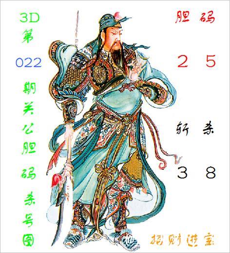 福彩3D第2026015期关公胆码杀号图 福彩3D第2026015期关公胆码杀号图